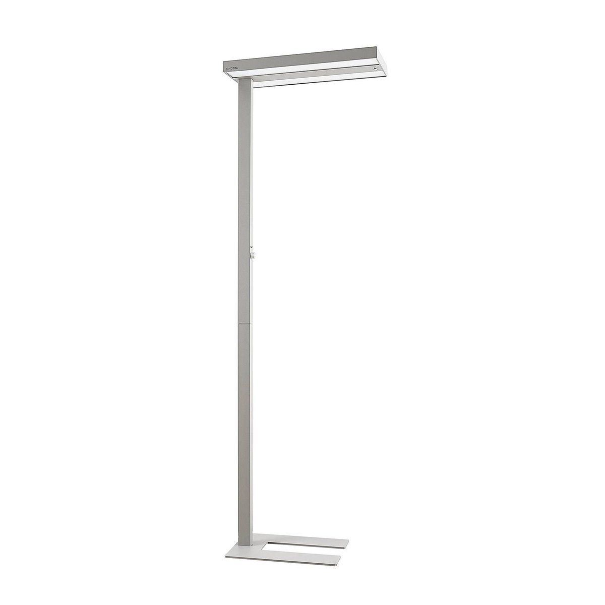 Lampadaires de bureau en aluminium moderneLED argent (ral 9006), ARCCHIO