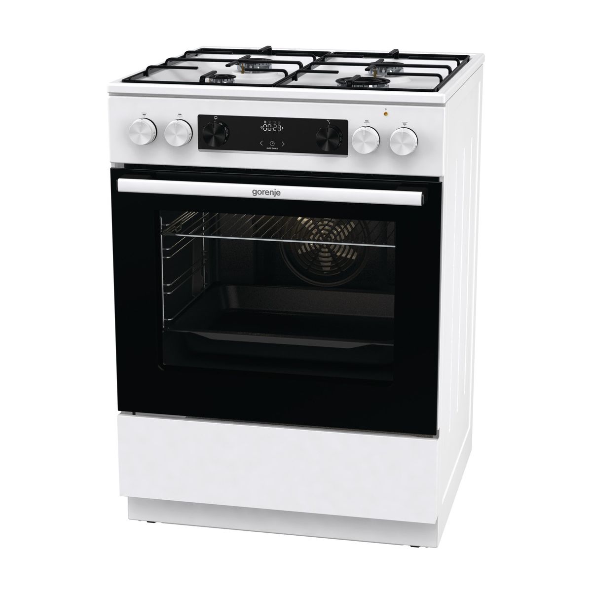 Cuisinière gaz GKS6C70WJ blanc, GORENJE