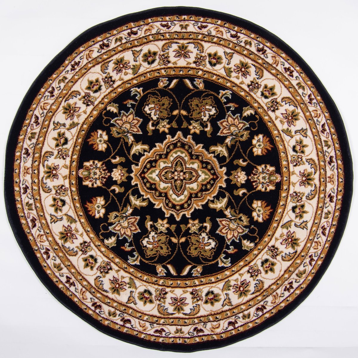 Tapis rond SHERBORNE bleu, FLAIR RUGS