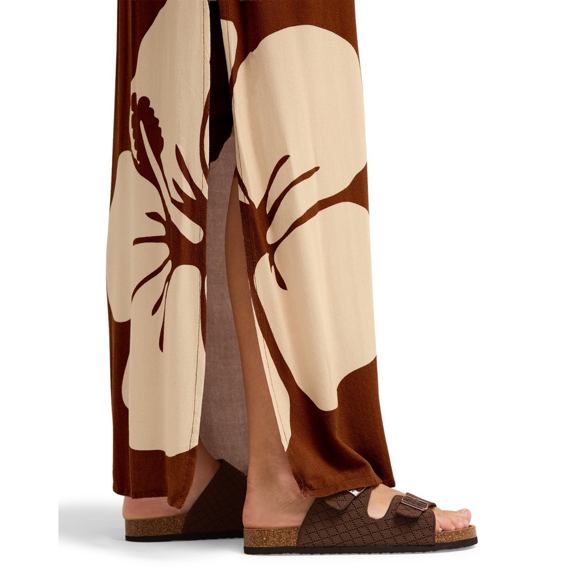 Robe à bretelles BEND LIKE MERMAID. marron cappuccino, ROXY