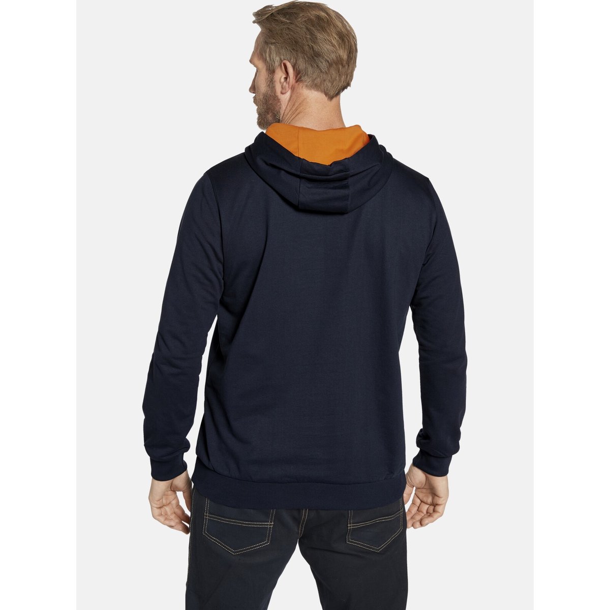 Sweatshirt JORRIT bleu foncé, JAN VANDERSTORM