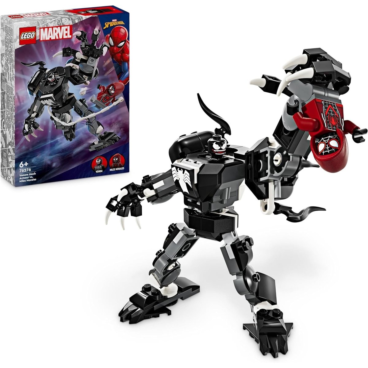 LEGO Marvel - L'armure robot de Venom contre Miles Morales - 76276 multicolore, LEGO