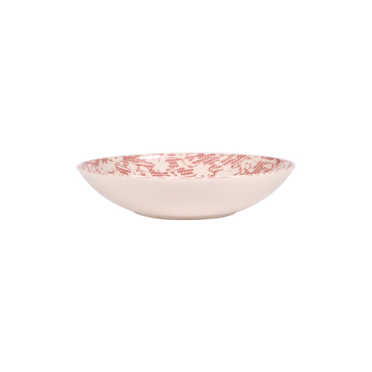 Assiette creuse Léa   22 cm (lot de 6) rouge, TABLE PASSION