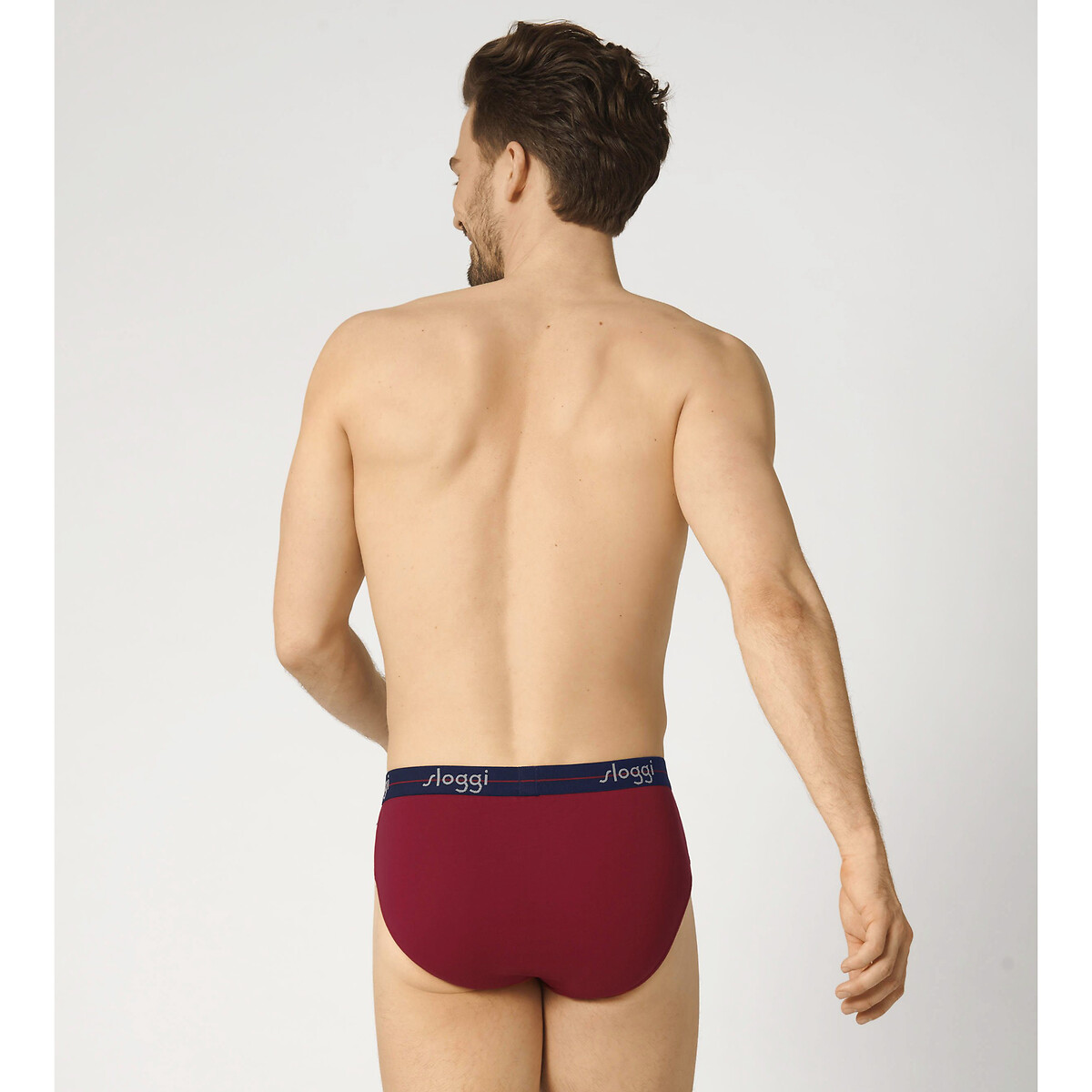 Lot de 2 slips Start marine + rouge, SLOGGI