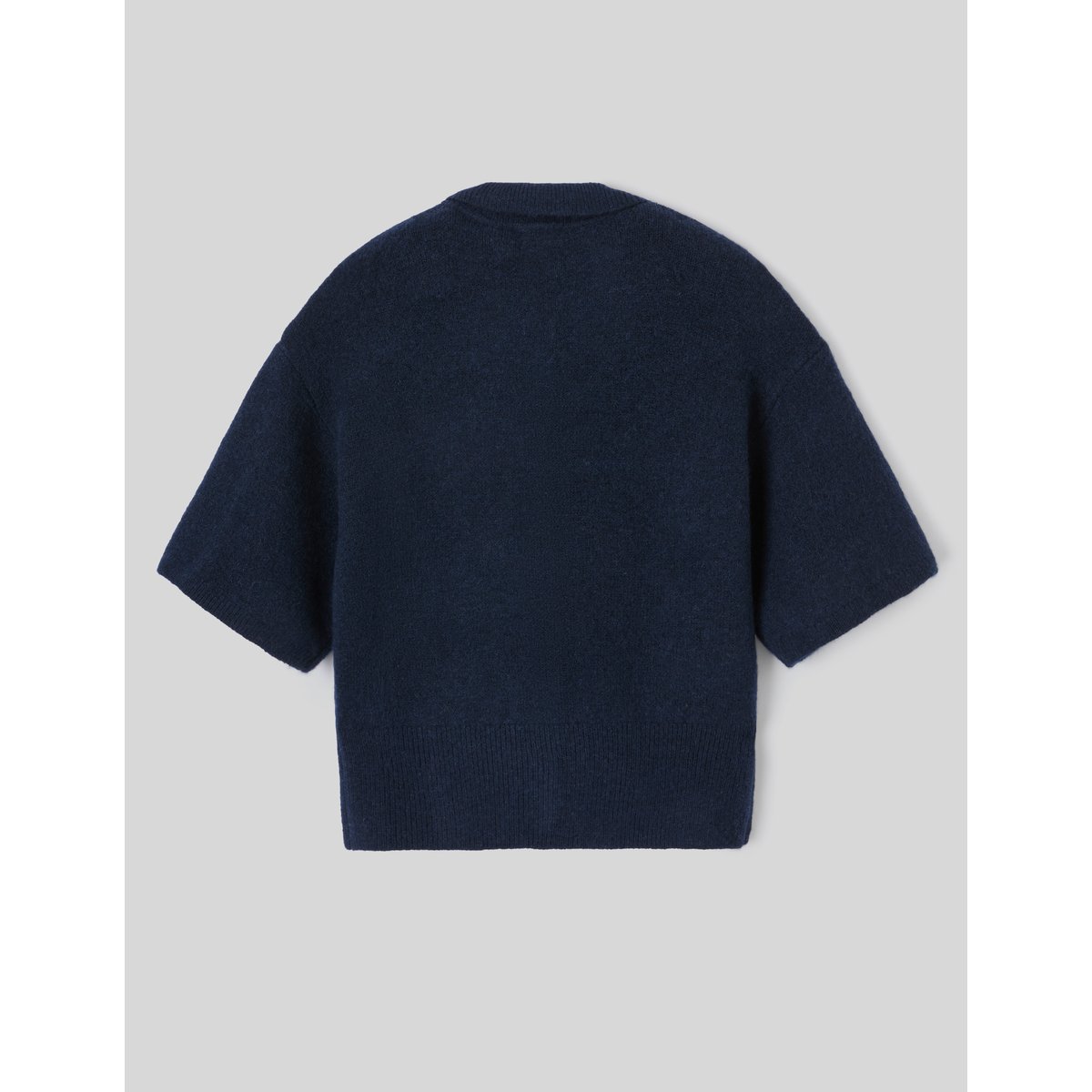 Gilet manches courtes polo bleu foncé, BZB
