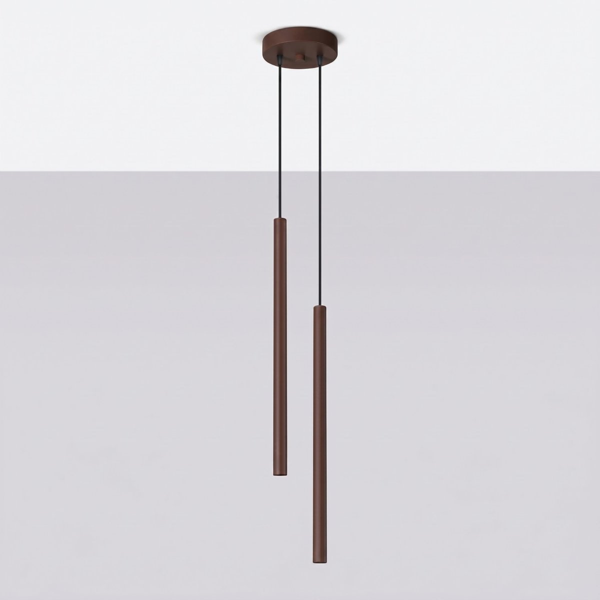 Suspension Acier Marron G9 2 PASTELO marron, EDEN