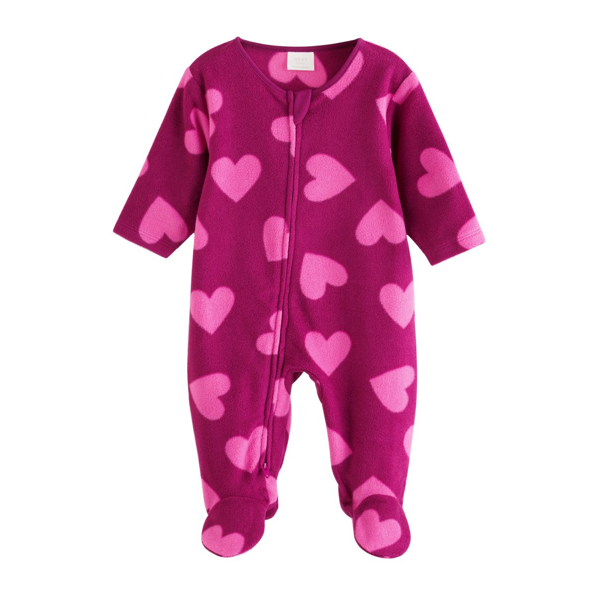 Dors-bien en micro polaire, lot de 2 violet/rose, NEXT