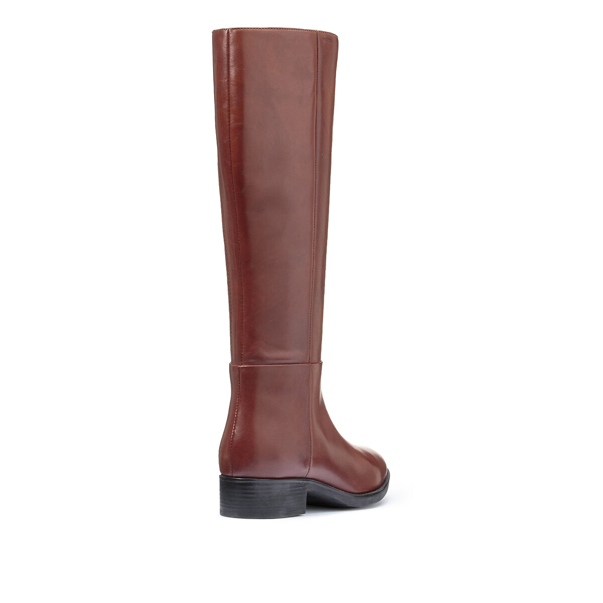 Felicity Knee-High Boots in Breathable Leather brown, GEOX