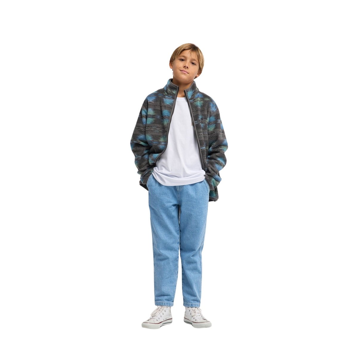 Polaire zippée COVE FULL noir raven, BILLABONG