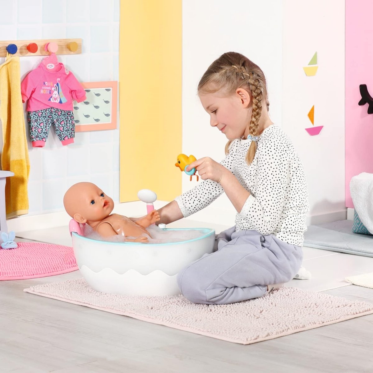 Baby born Bath Baignoire multicolore, ZAPF CREATION