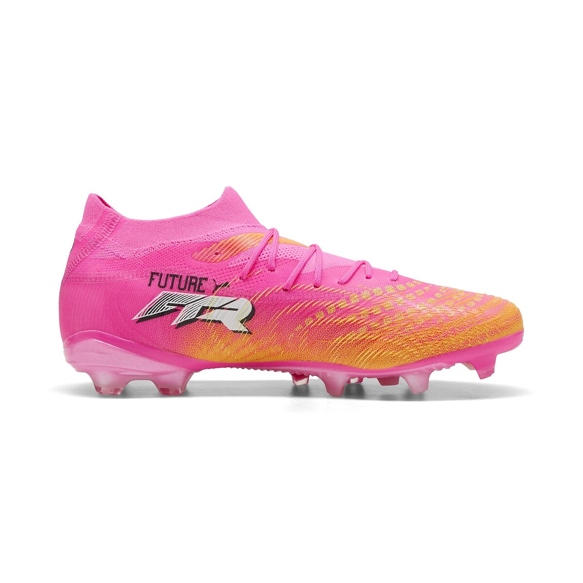 Crampones Future 9 Match FG/AG rosa/naranja, PUMA