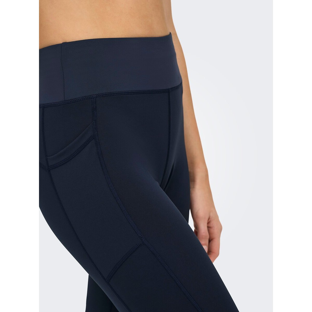 Reflective Detail Running Leggings dark blue, ONLY PLAY