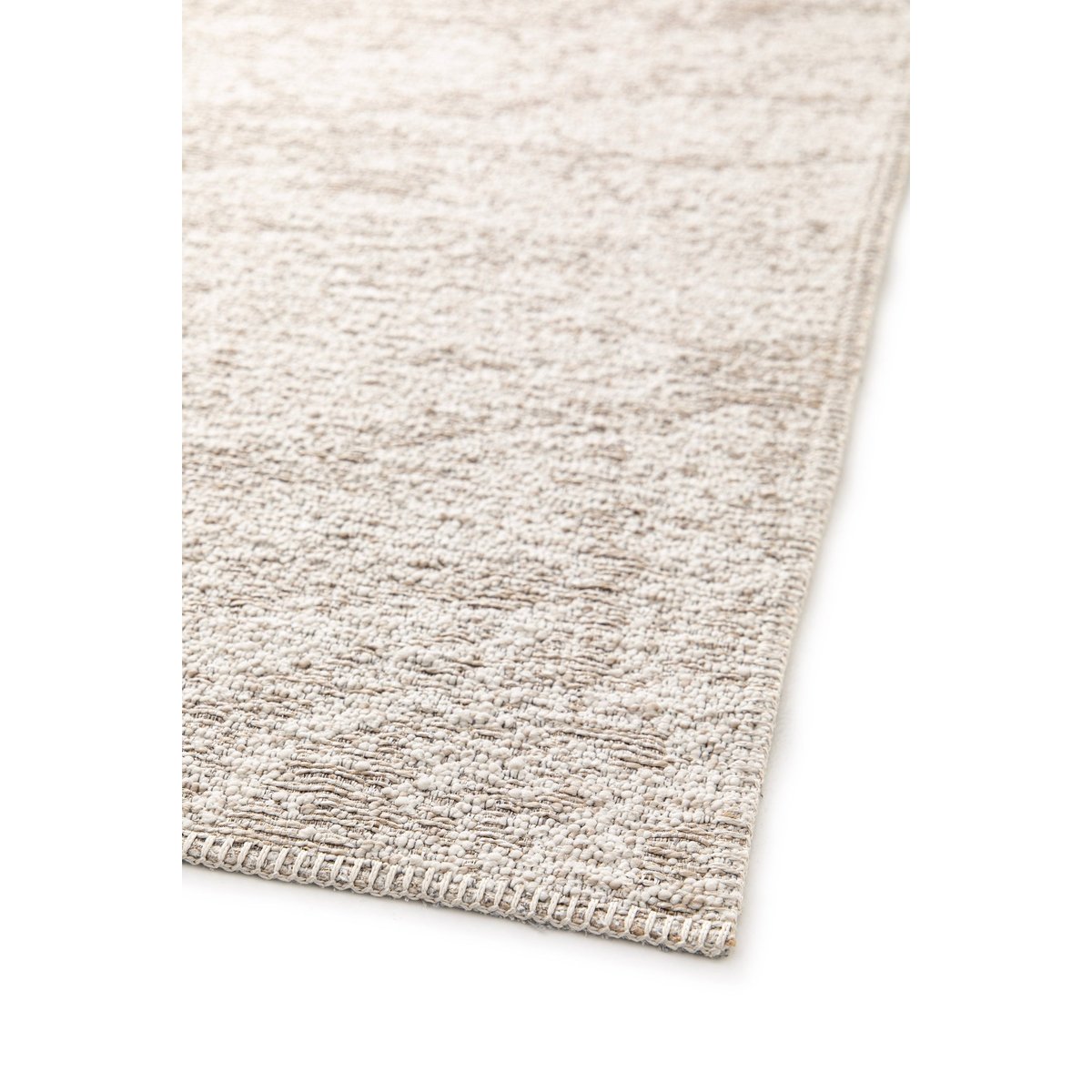 Tapis texturé aux tons naturels CLIFF beige sable, AFK LIVING
