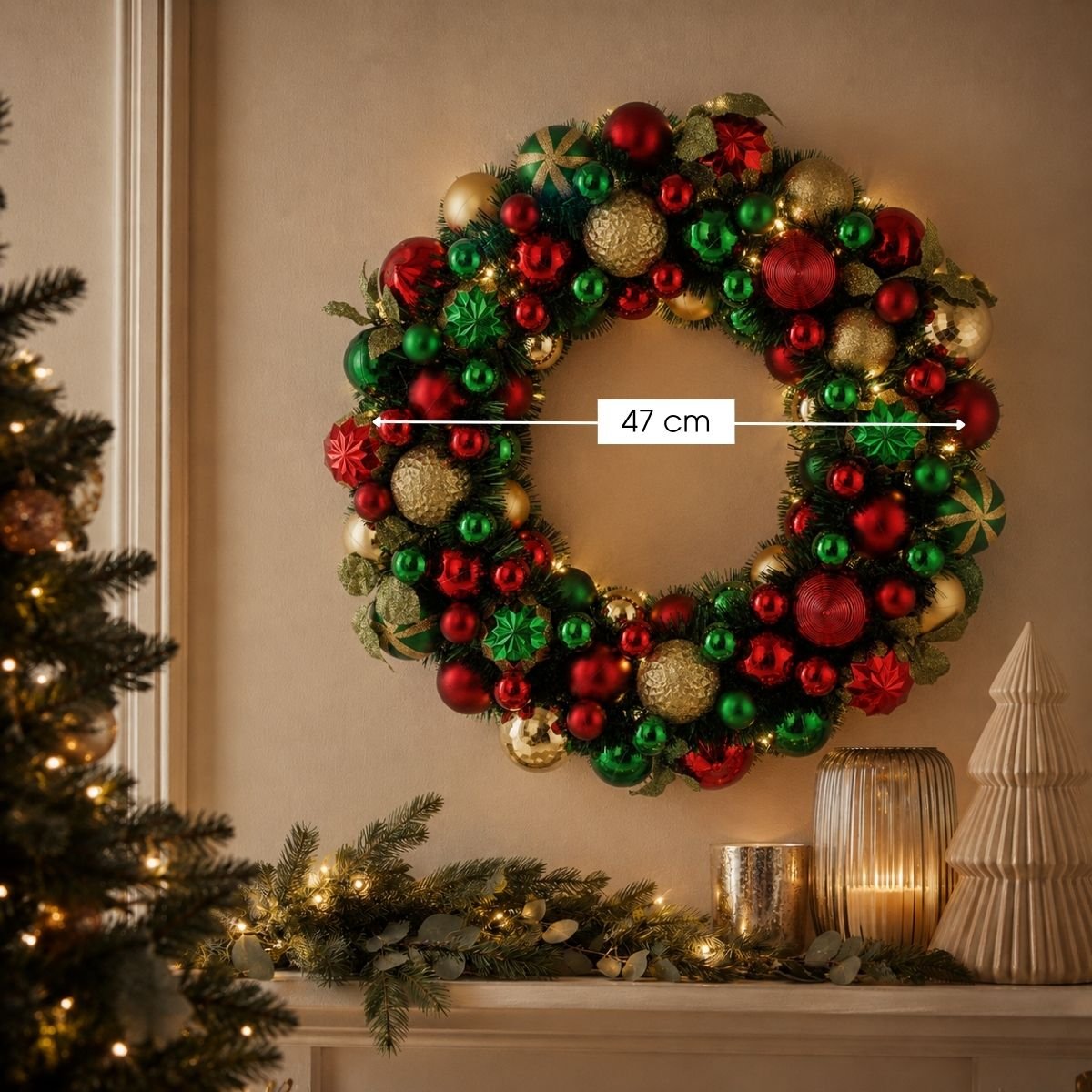 Couronne vert, MICA DECORATIONS