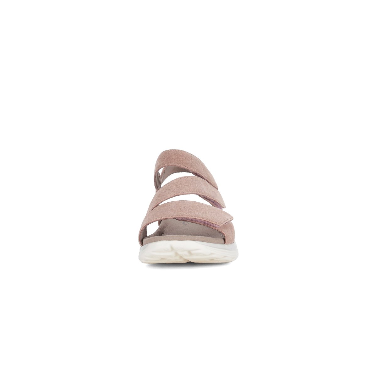 Sandales en cuir à talon compensé rose, GABOR