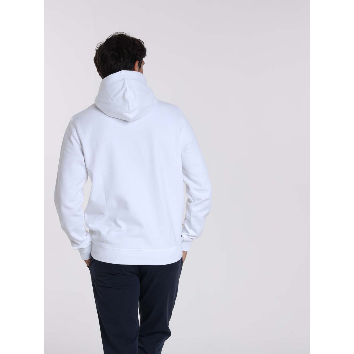 Sweat manches longues coton SALOU blanc, GENTLEMAN FARMER