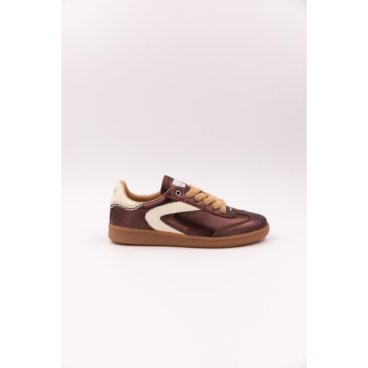 Baskets en cuir NOVA METALLIC marron, ZERO 105