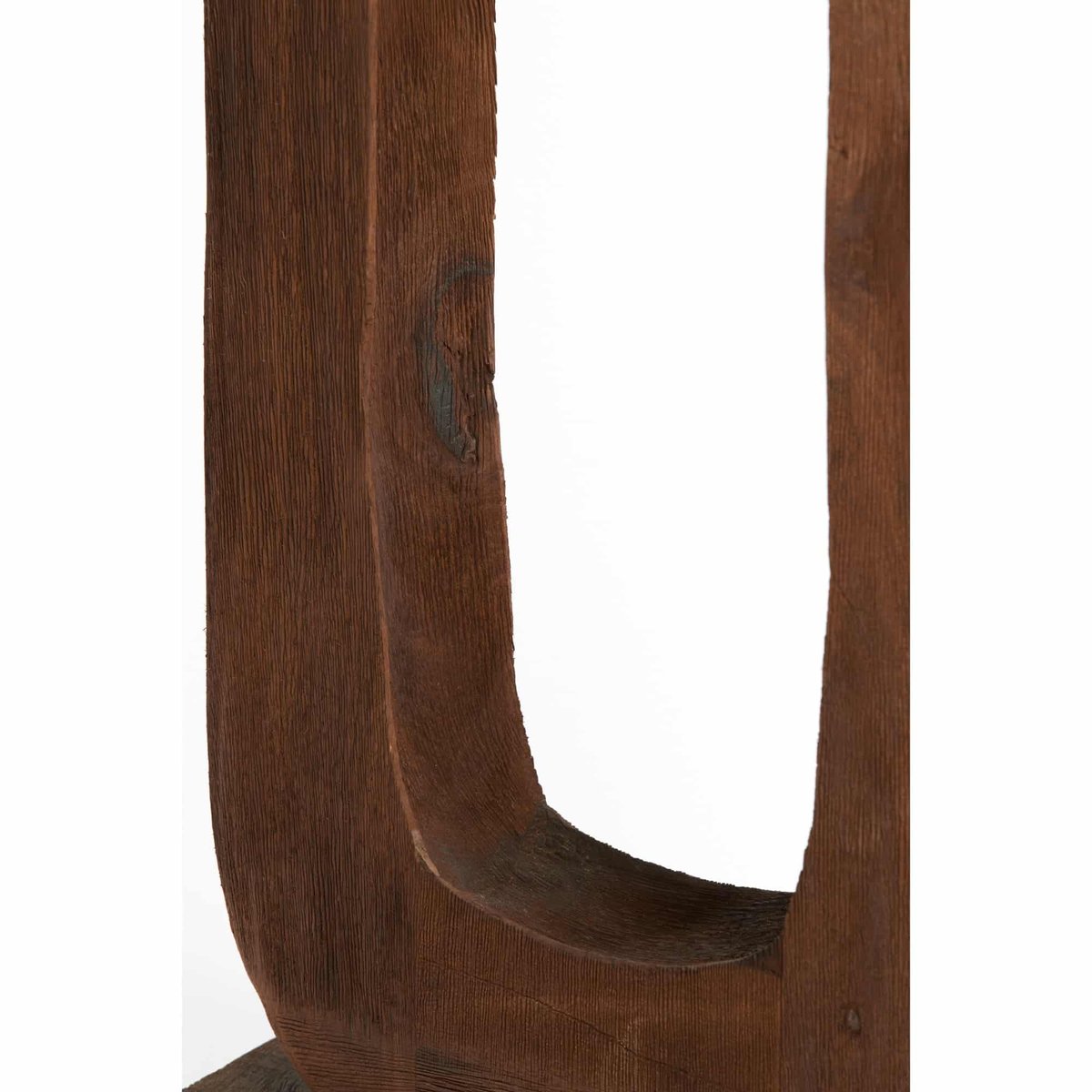 Lampadaire Bois KELAFO marron chocolat, LIGHT & LIVING 