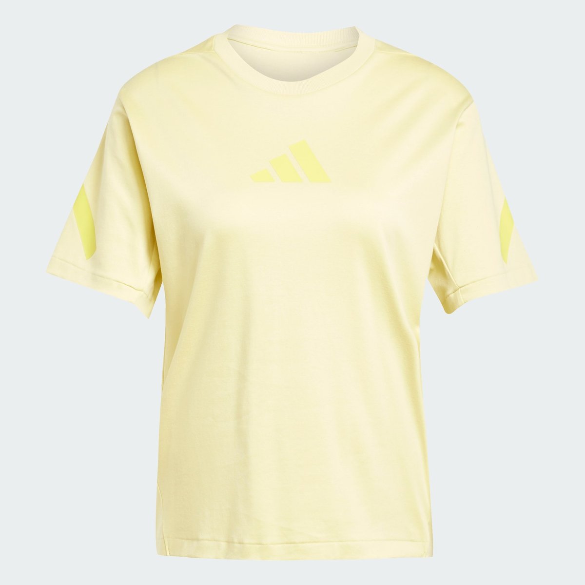 T-shirt Z.N.E. powder yellow, ADIDAS SPORTSWEAR