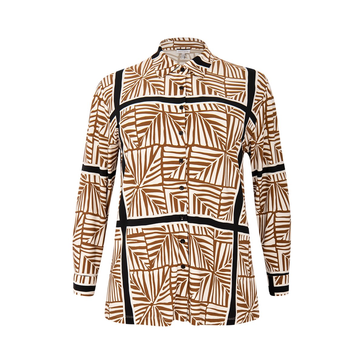Chemise imprimé / imprimée écru, YOEK
