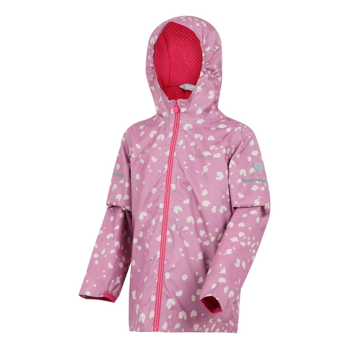 Veste imperméable LEVER lilas / vanille clair / bordeaux, REGATTA