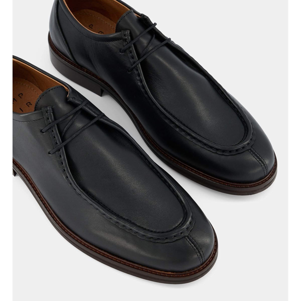 Derbies bout chasse ode cuir noir, COMPTOIR GL