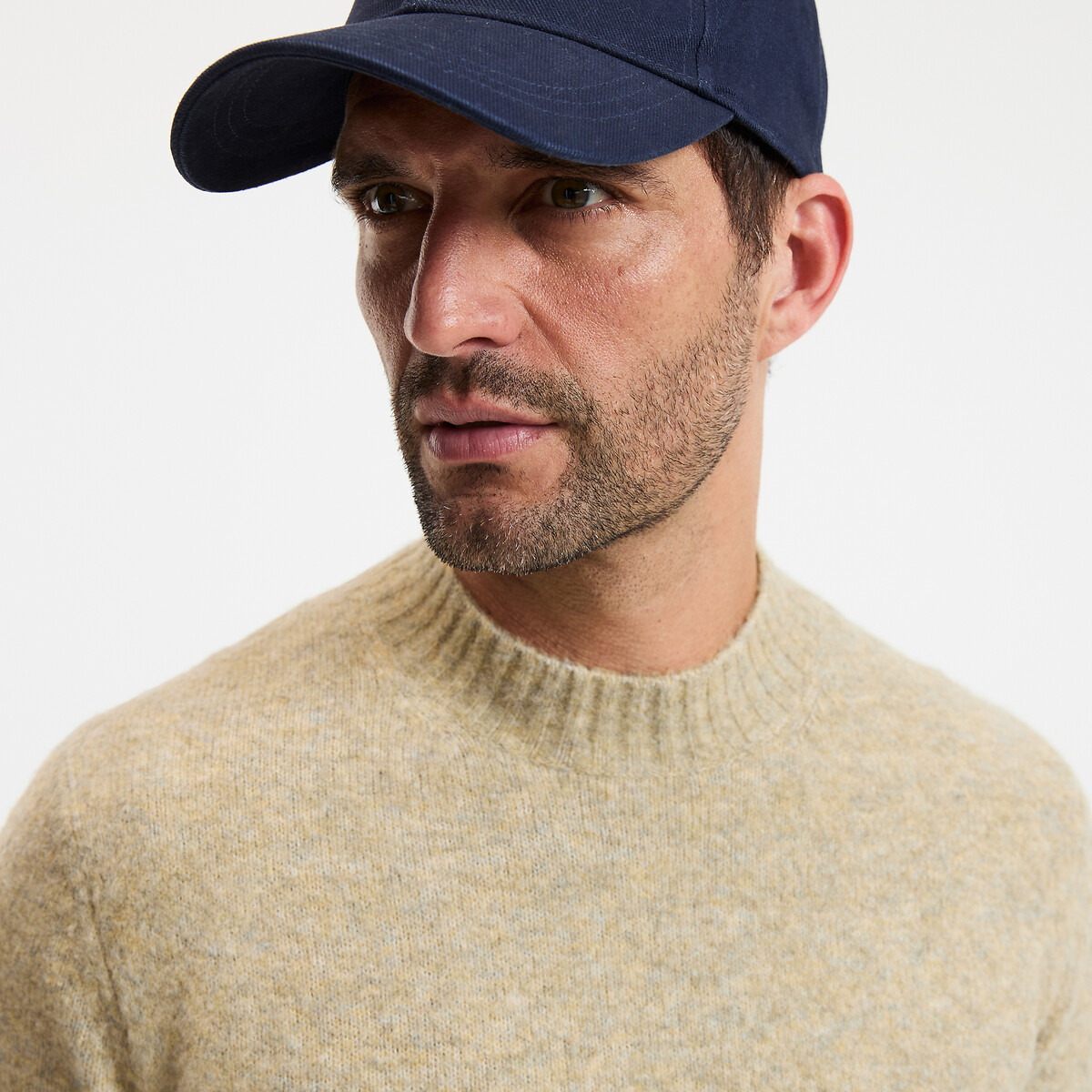 Crew Neck Jumper in Lightweight Knit light green, LA REDOUTE COLLECTIONS