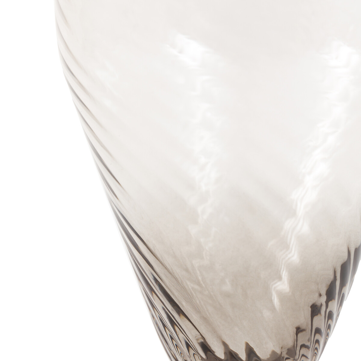 Set of 4 Vela Wine Glasses in Smoked Grey grey, ÉDITÉ