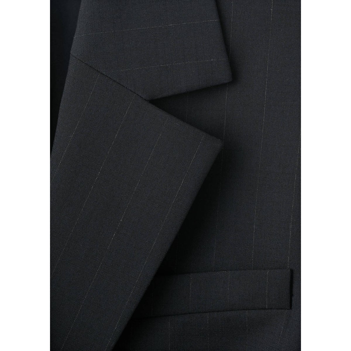 Robe à rayures tennis à revers de col noir, MANGO
