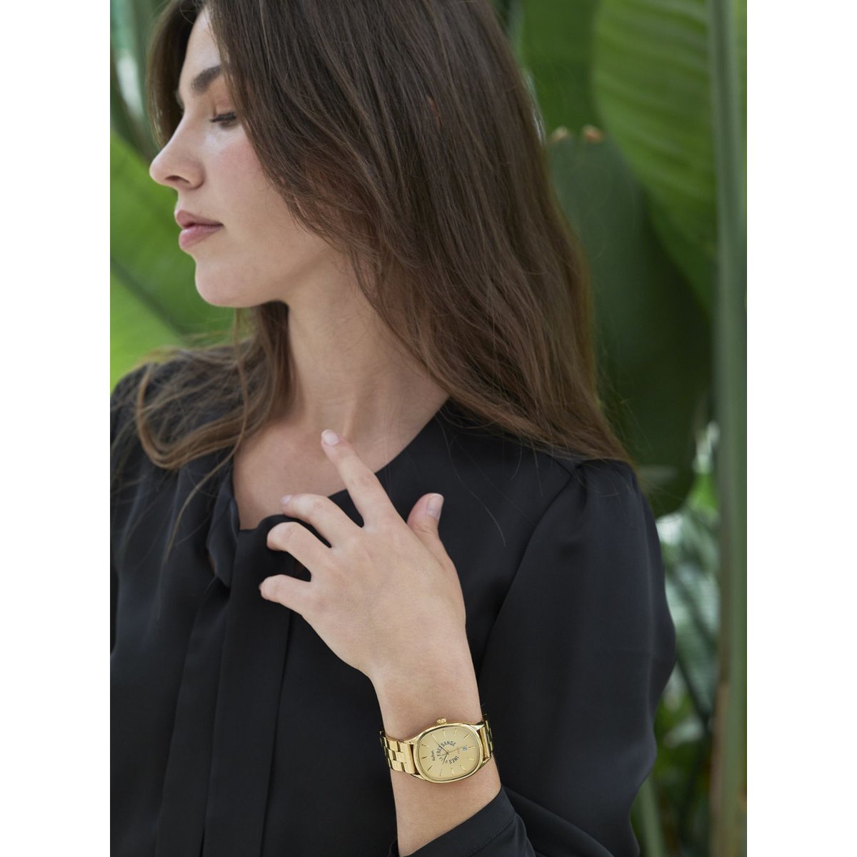 Montre grande colorama kelton x ines de la fressange paris jaune, INES DE LA FRESSANGE PARIS