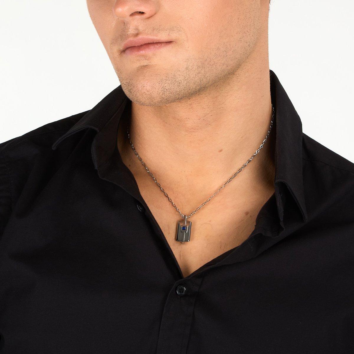 Collier MOTOWN acier inoxydable, MORELLATO