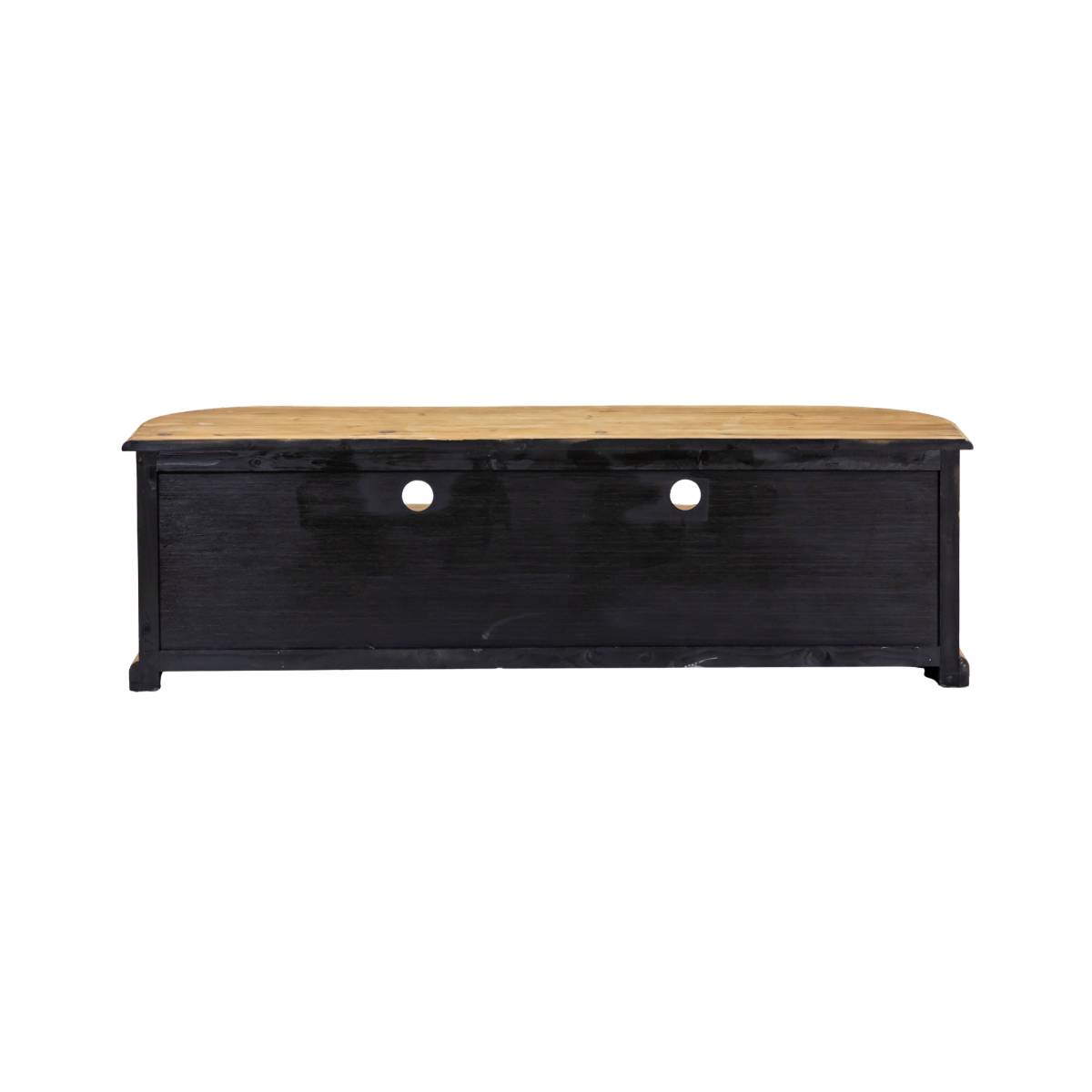 Meuble TV en bois recyclé GARANCE bois clair, MADE IN MEUBLES 