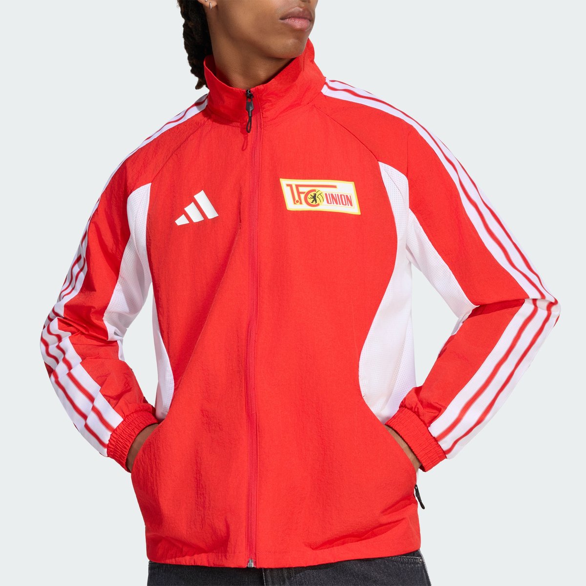 Veste Anthem Domicile Union Berlin Veste Anthem Domicile Union Berlin vivid red / white, adidas Performance