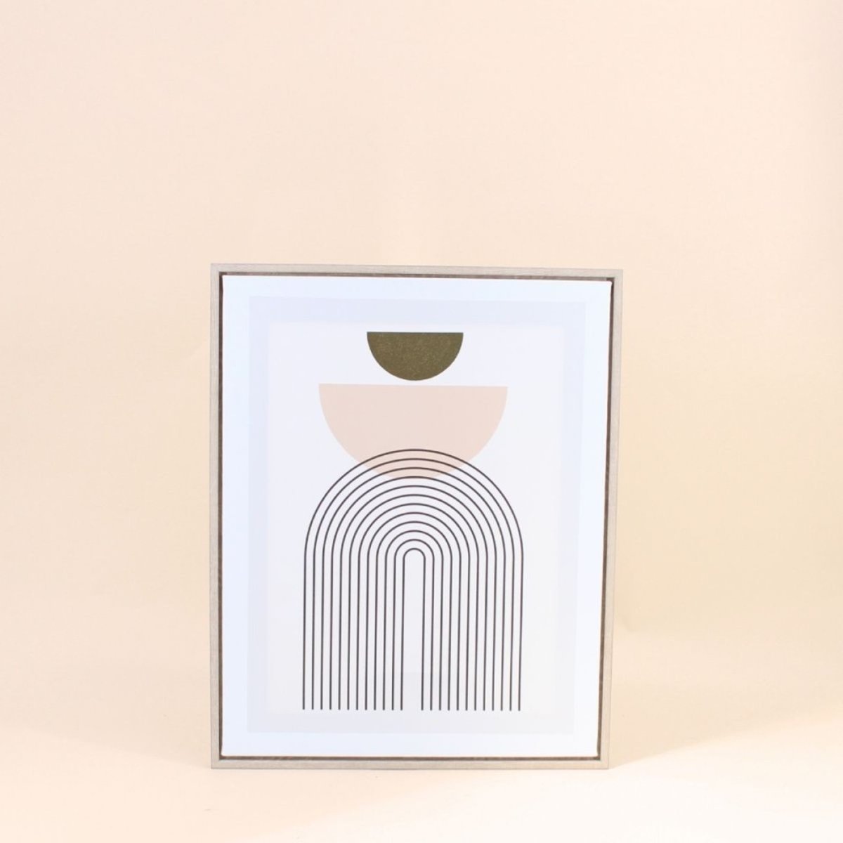 Cadre déco 40x50cm beige, ORNAMI