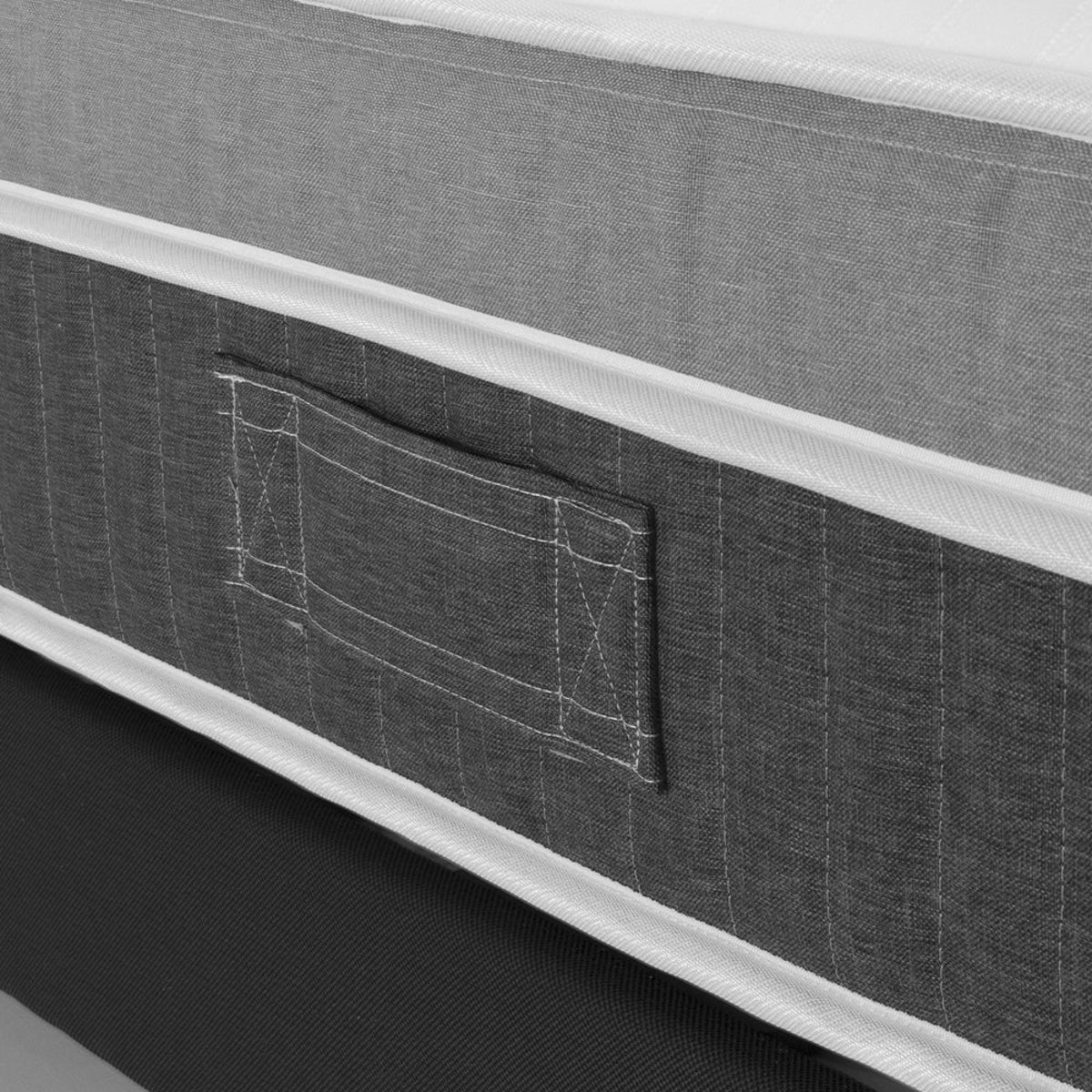 Matelas Mémoire de forme 22 cm ELEGANCE- HYPSOM blanc, BELLECOUR