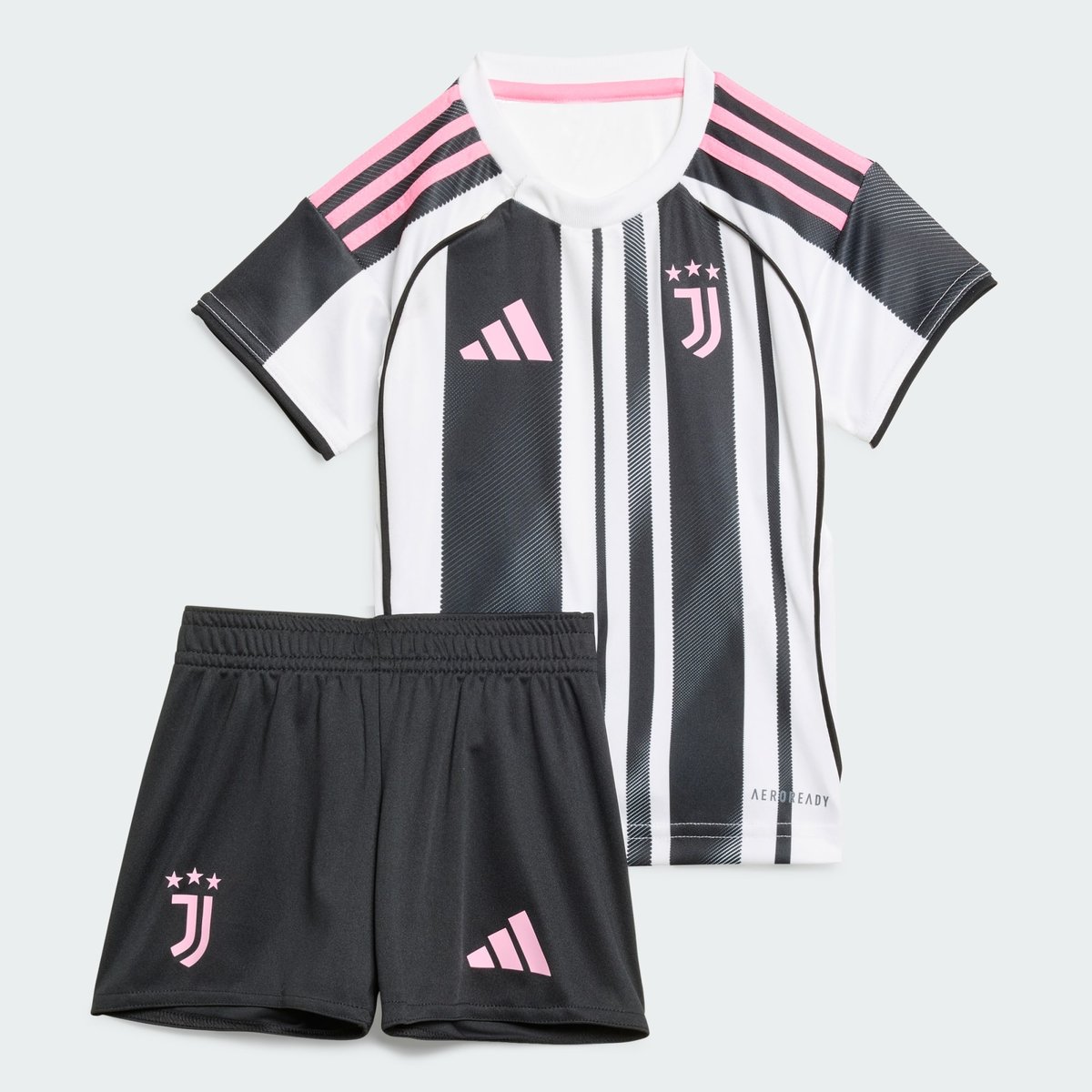 Ensemble Bébés Domicile Juventus 25/26 Enfants Ensemble Bébés Domicile Juventus 25/26 Enfants white / black, adidas Performance