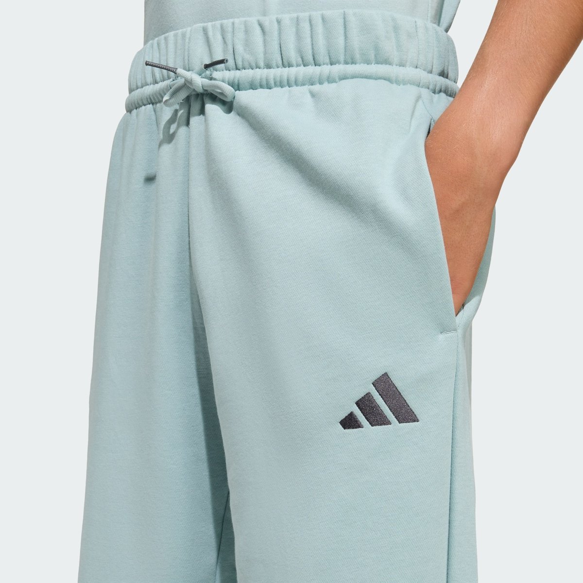 Pantalon Molleton Slogan Adidas tactile green, ADIDAS SPORTSWEAR