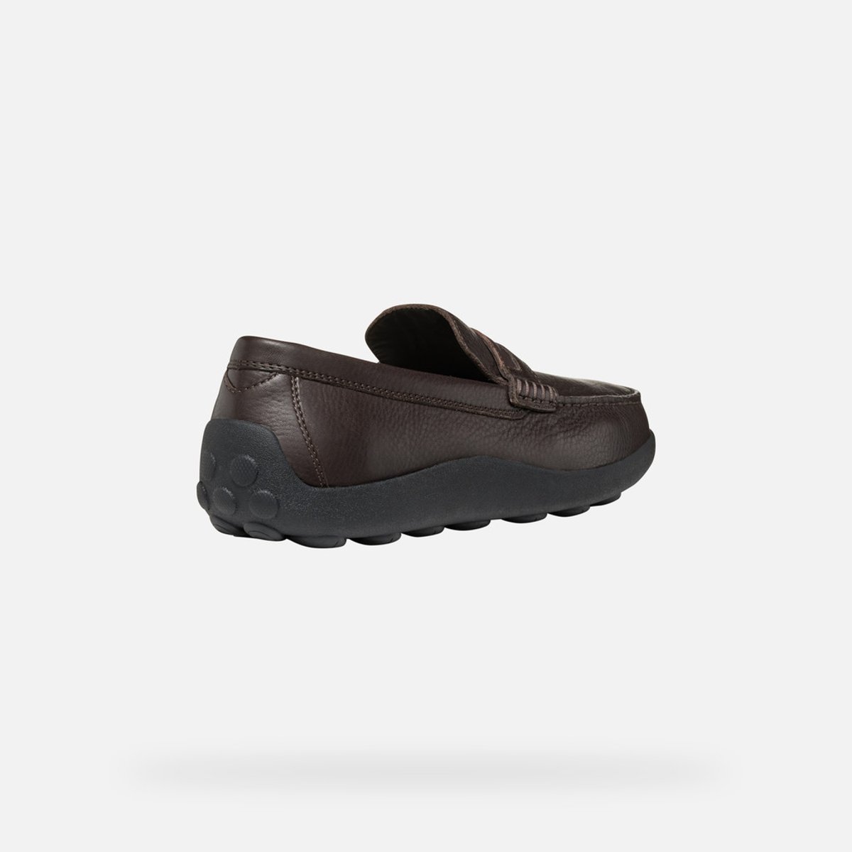Mocassins U SPHERICA EC14 brun foncé, GEOX