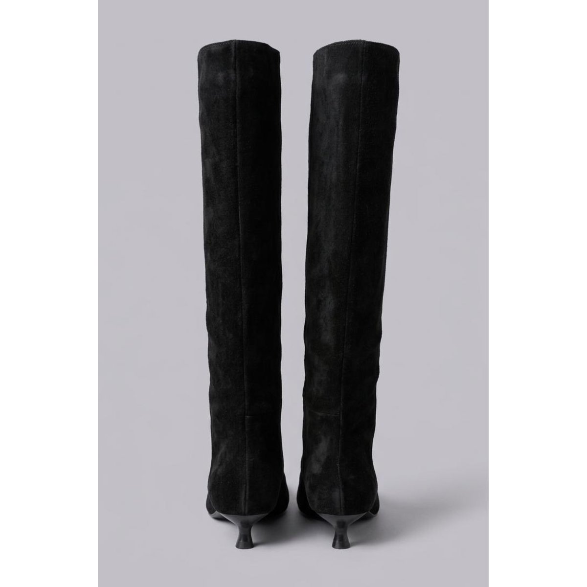 Bottes hautes cuir SHAE noir, BENOA