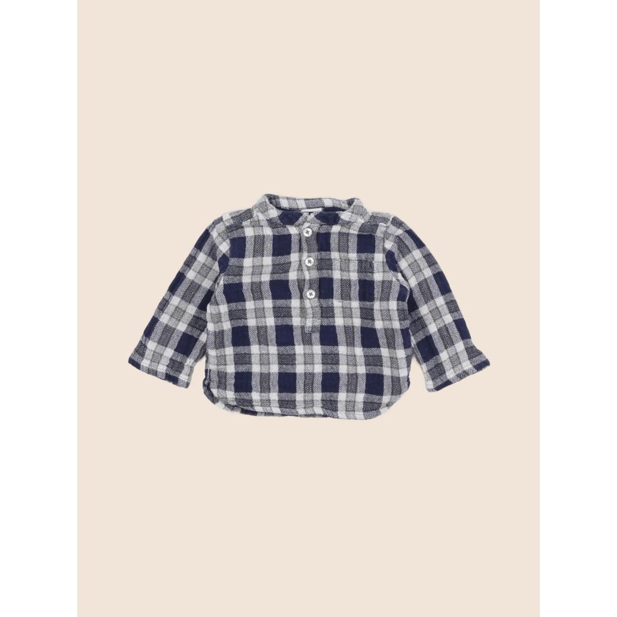 Chemise - Très bon état bleu, BONTON