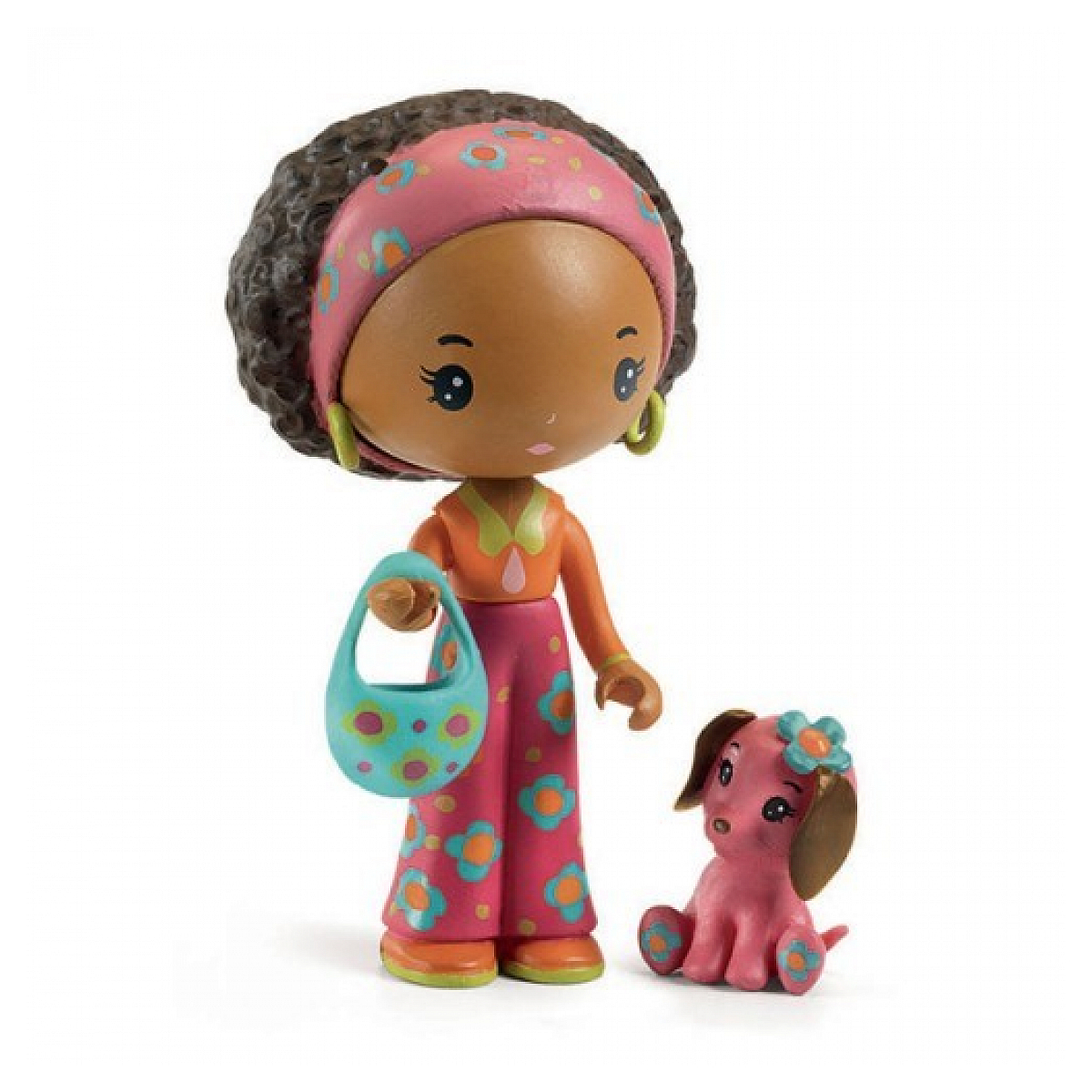 Tinyly - Figurine - Poppy and Nouky couleur unique, DJECO