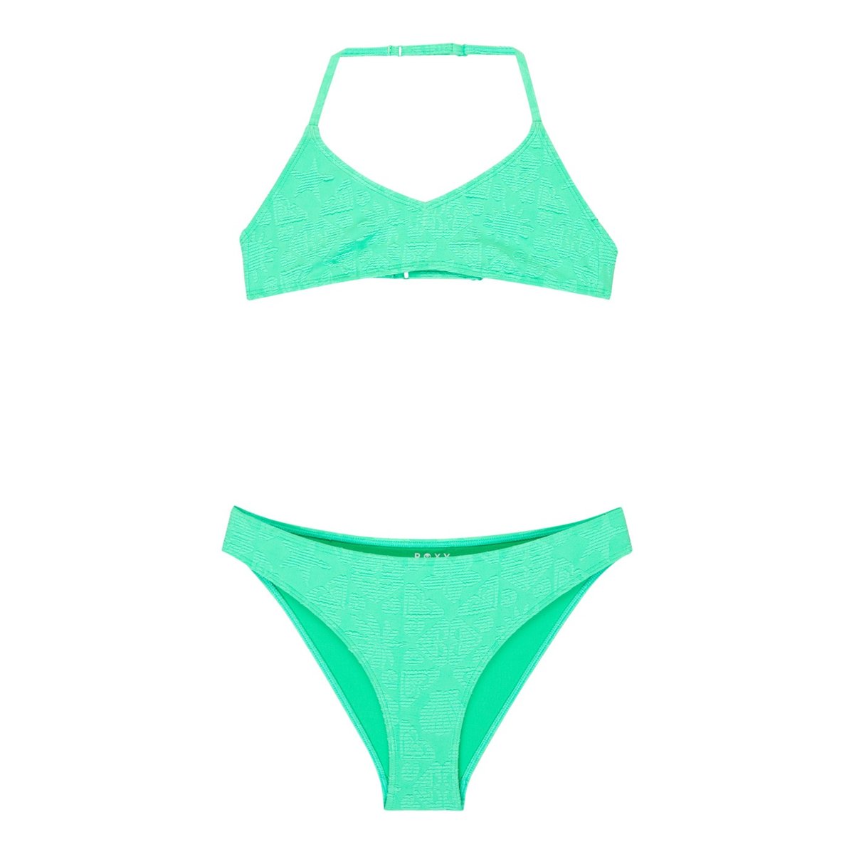 Ensemble 2 pièces bikini triangle deux pièces HIPPIE HOUR SET. vert katydid hippie hour rg, ROXY