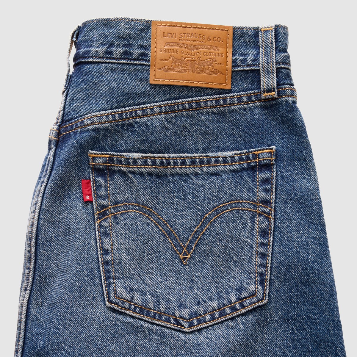 Jupe courte denim free lunch, LEVI'S