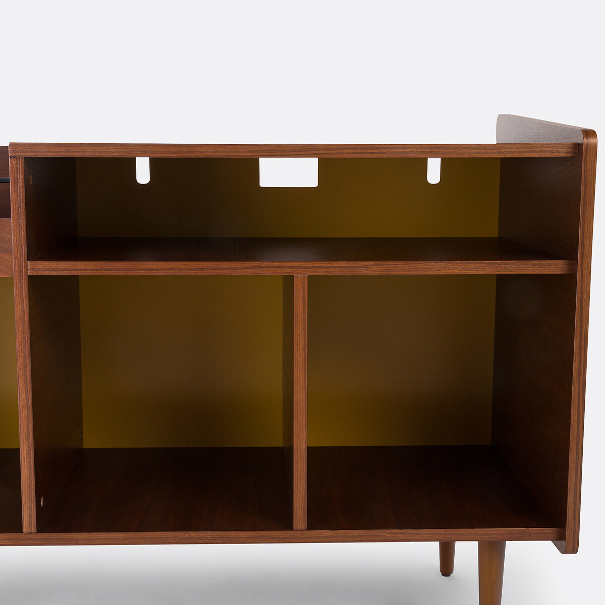 Meuble vintage pour vinyles, Ronda jaune, LA REDOUTE INTERIEURS