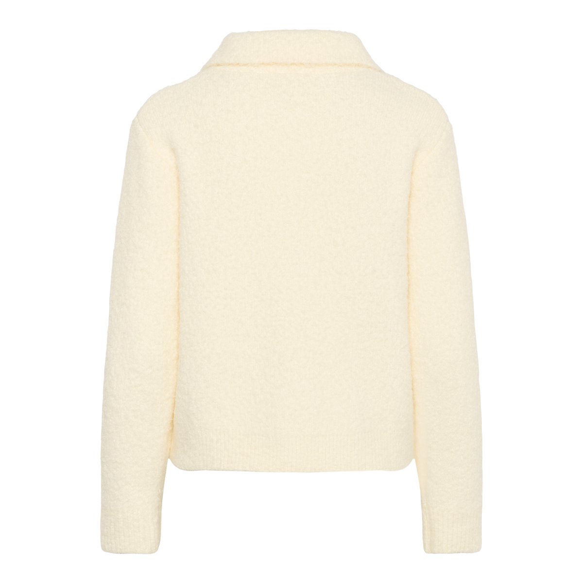 Cardigan à tricot blanc whisper white, SOAKED IN LUXURY