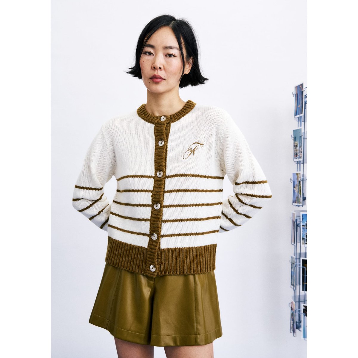 Cardigan Chesil CHESIL beige crème, FRNCH