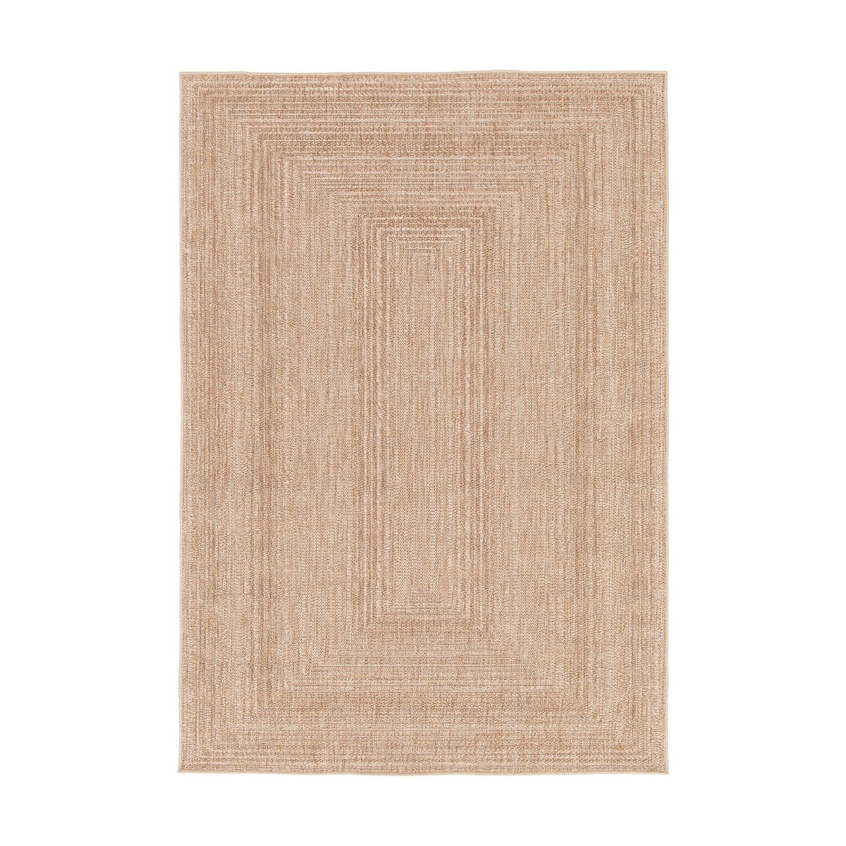Tapis effet paille, FUJIN beige, INSPIRE