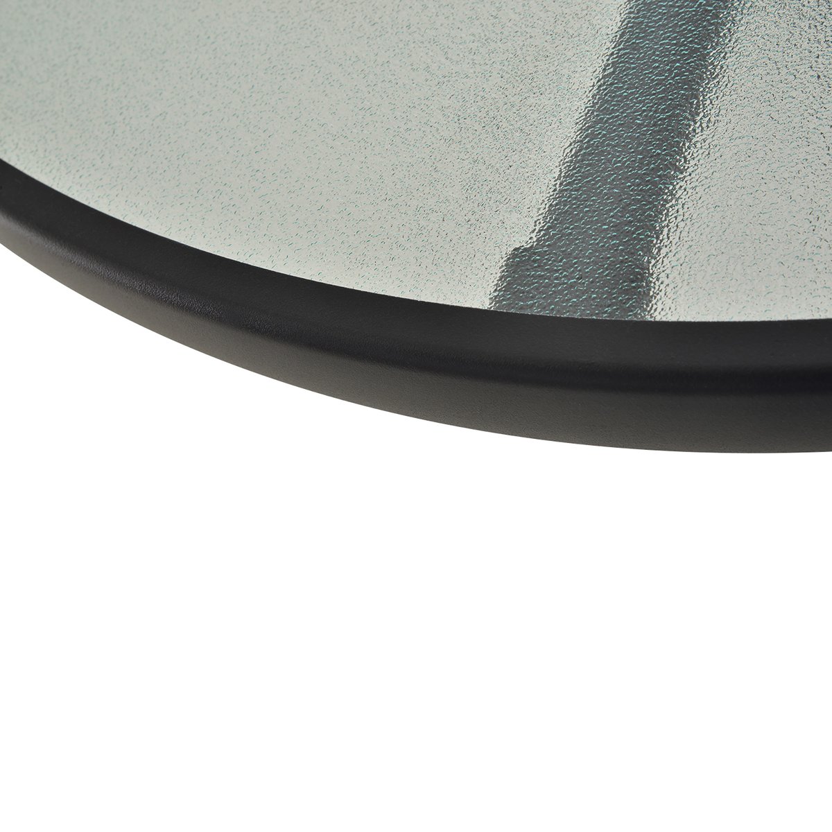 Table de jardin Acier Noir noir, OUTSUNNY