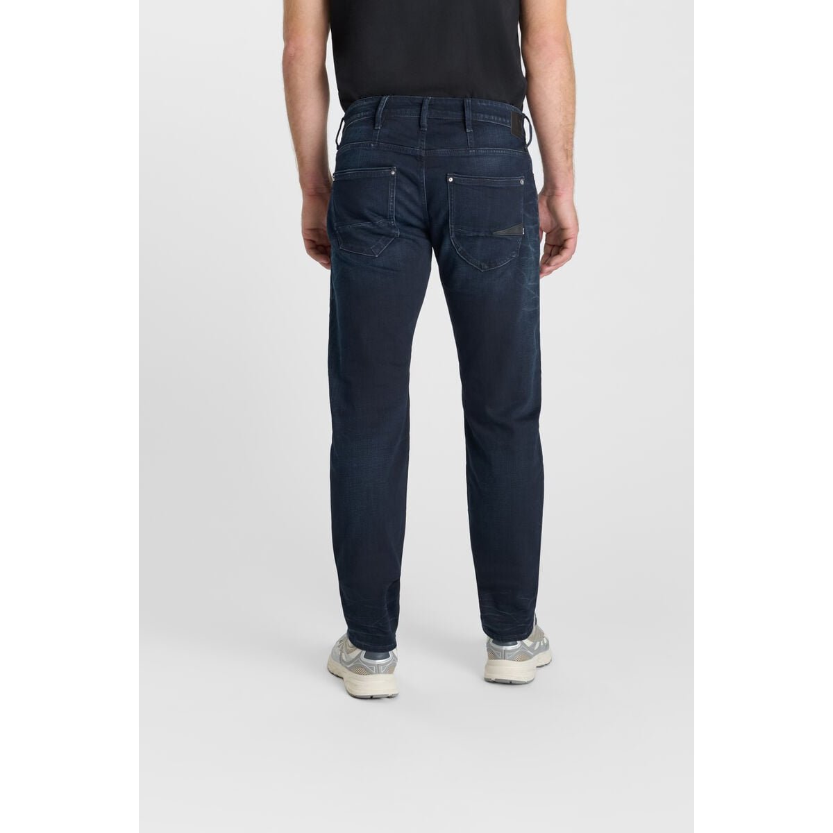 Jeans slim stretch 700/11, longueur 34 blue / black, LE TEMPS DES CERISES