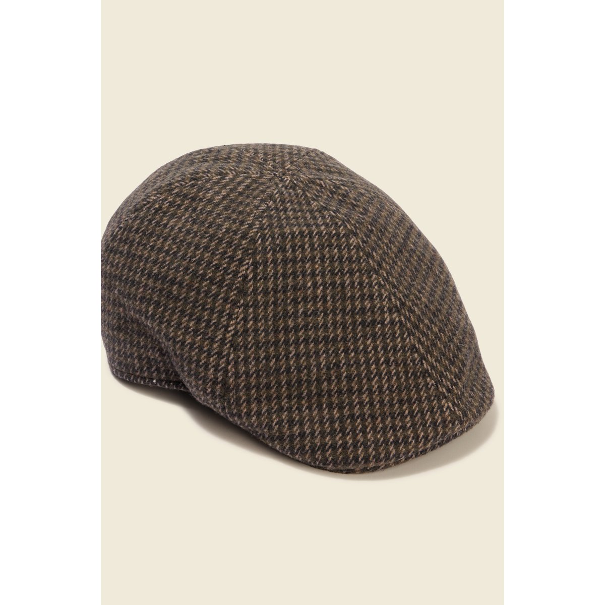 Casquette tweed avec doublure gris, BONOBO